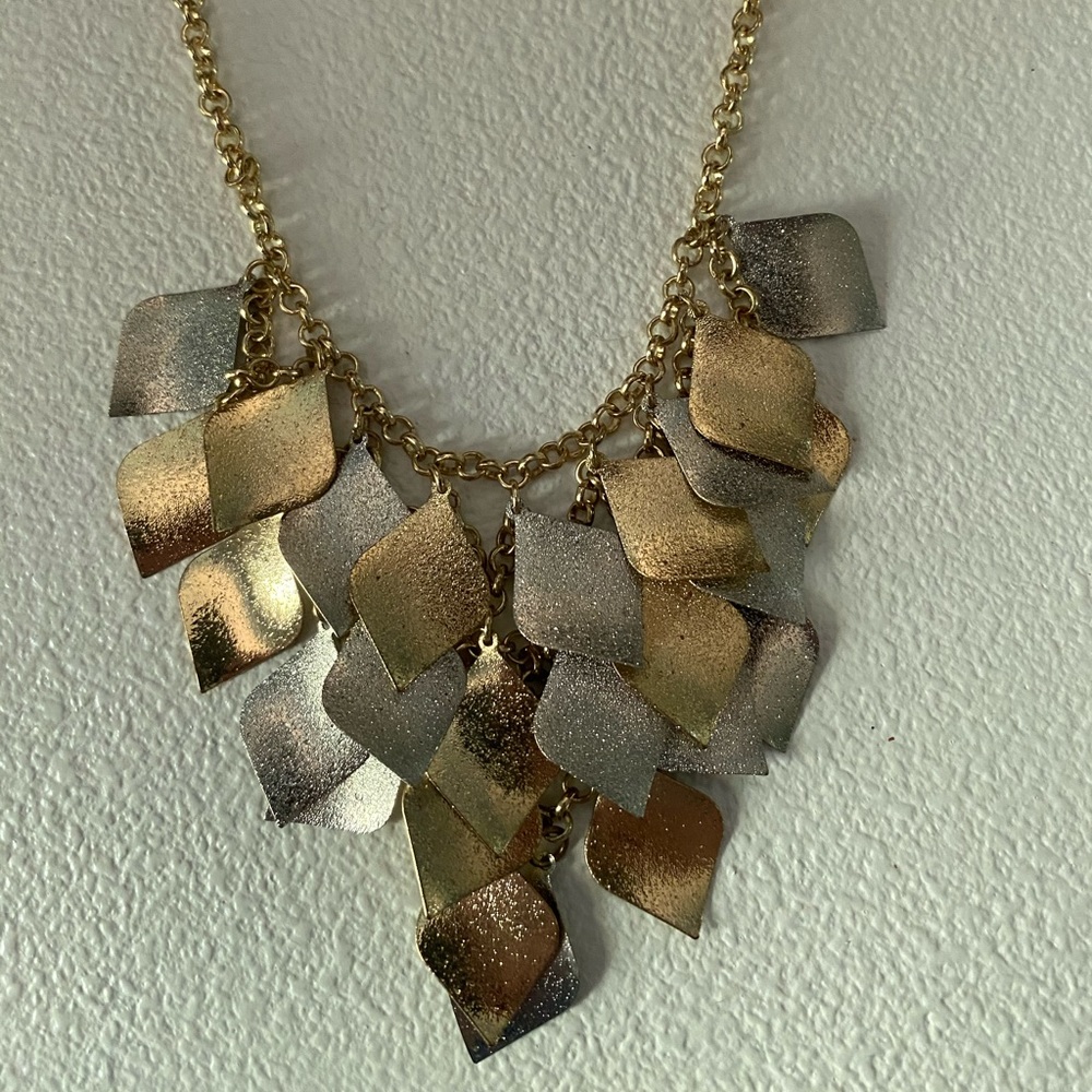 Gold and Silver necklace